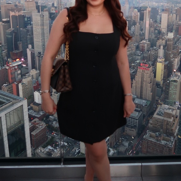 Abercrombie & Fitch Mara Squareneck Vest Mini Dress - Picture 7 of 7